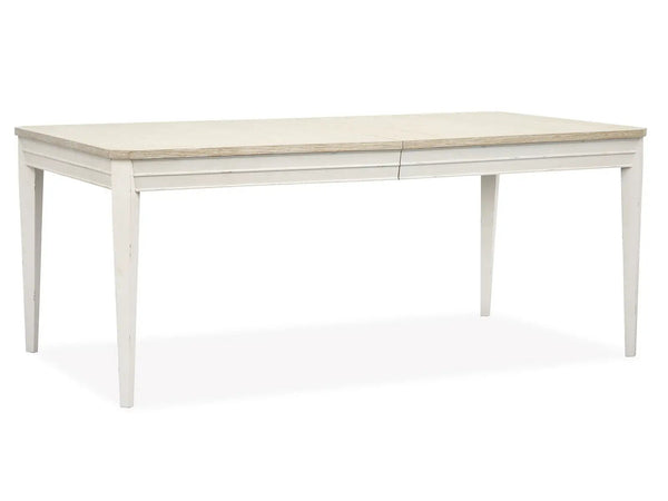 Echo Isles - Extendable Rectangular Dining Table - Sea Pearl And Driftwood
