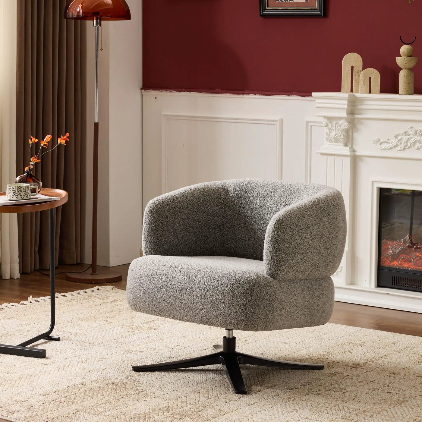 Cuddle Style Leisure Swivel Sofa Chair by HouseOfZazla