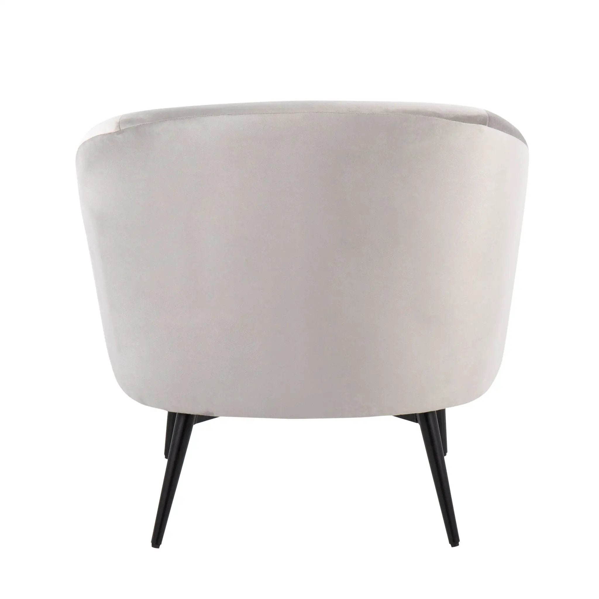 Claire - Contemporary / Glam Chair - Black / Silver by Unique Piece Furniture