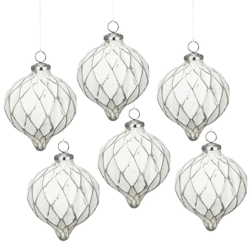 Christmas Ball Ornaments, Decorative Hanging Ball Christmas Tree Ornaments by HouseOfZazla
