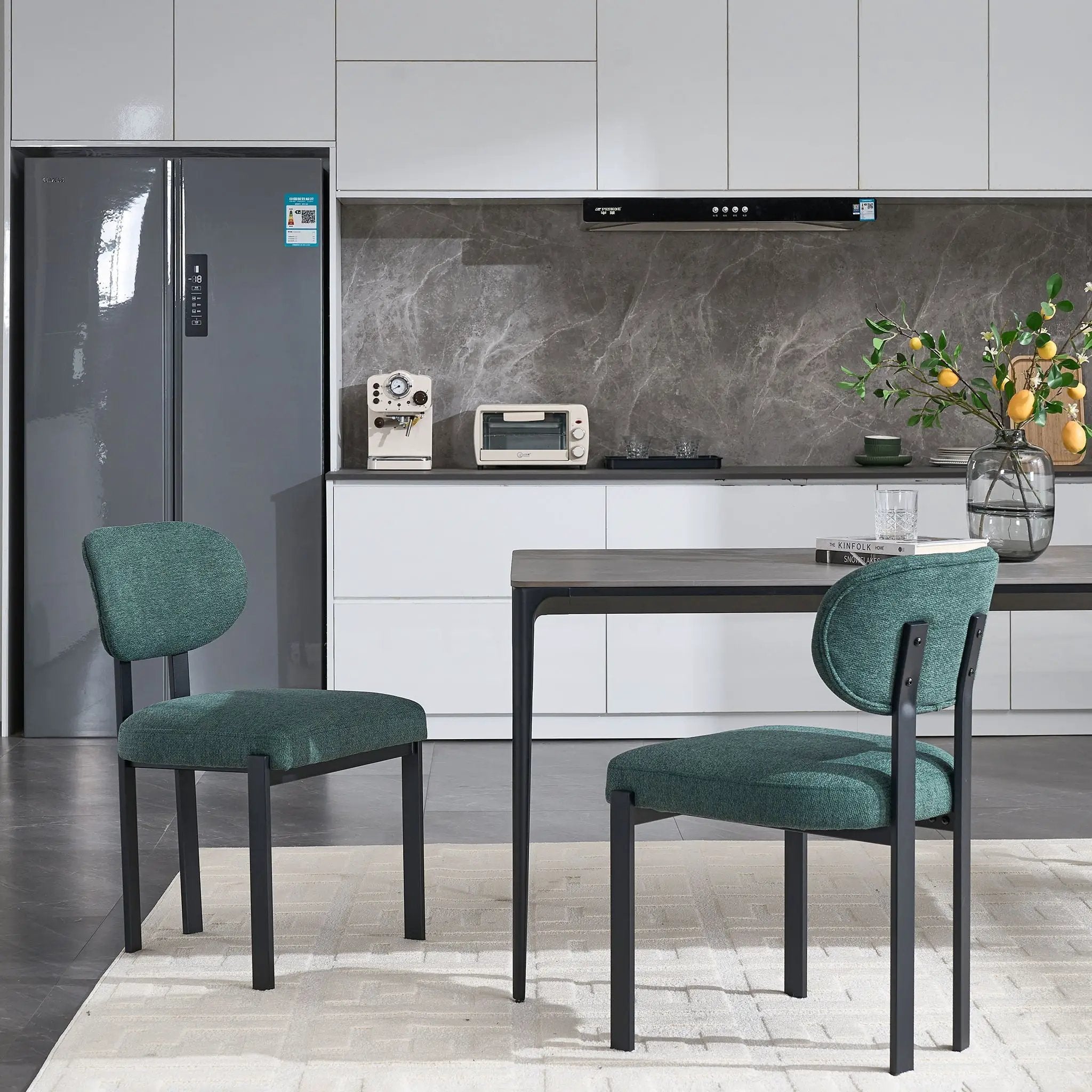 Dining Armless Chairs (Set of 2) by Unique Piece Furniture