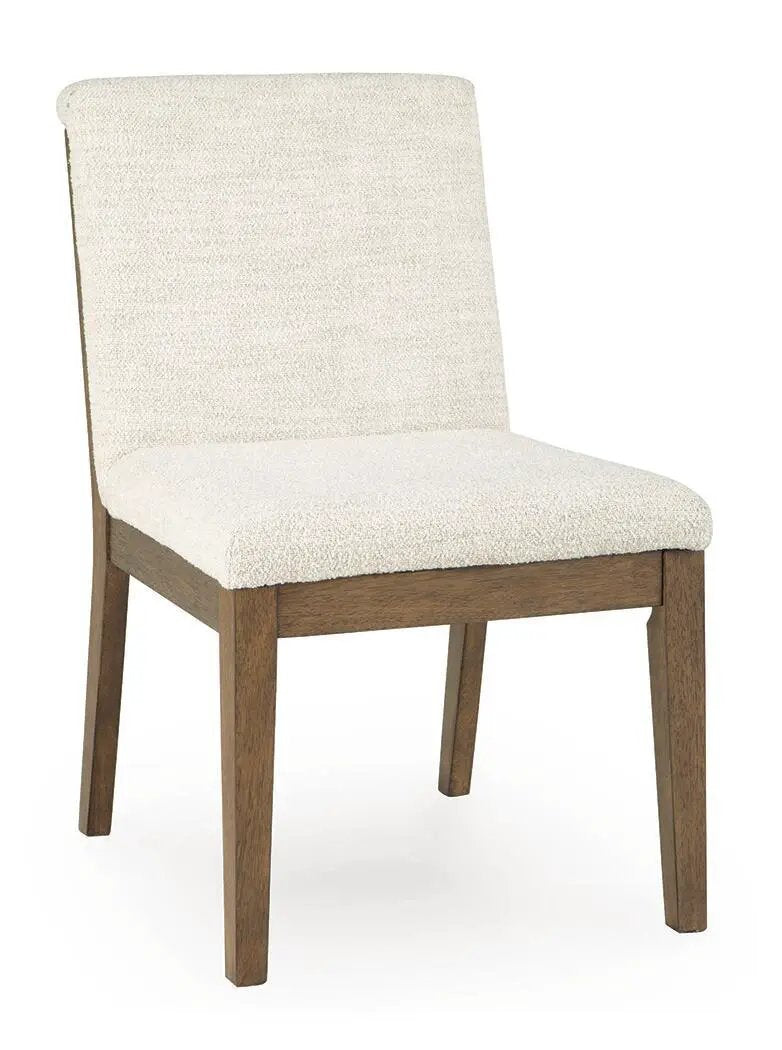 Marxmore - Dining Upholstered Side Chair (Set of 2) - Beige / Brown by Unique Piece Furniture
