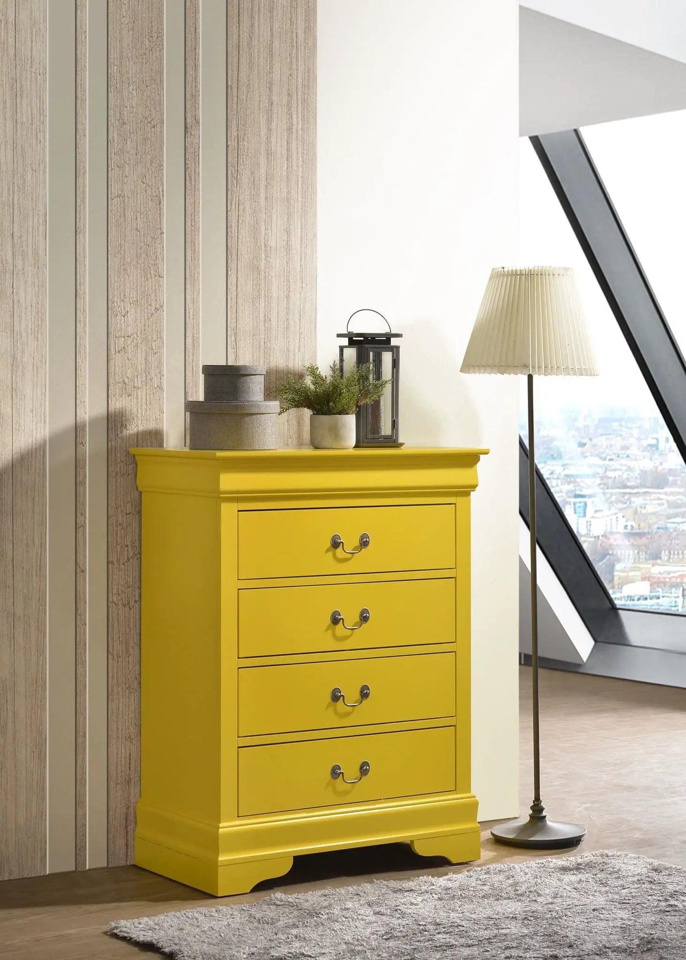 Louis Phillipe - Traditional Style Storage Chest Elegant by HouseOfZazla