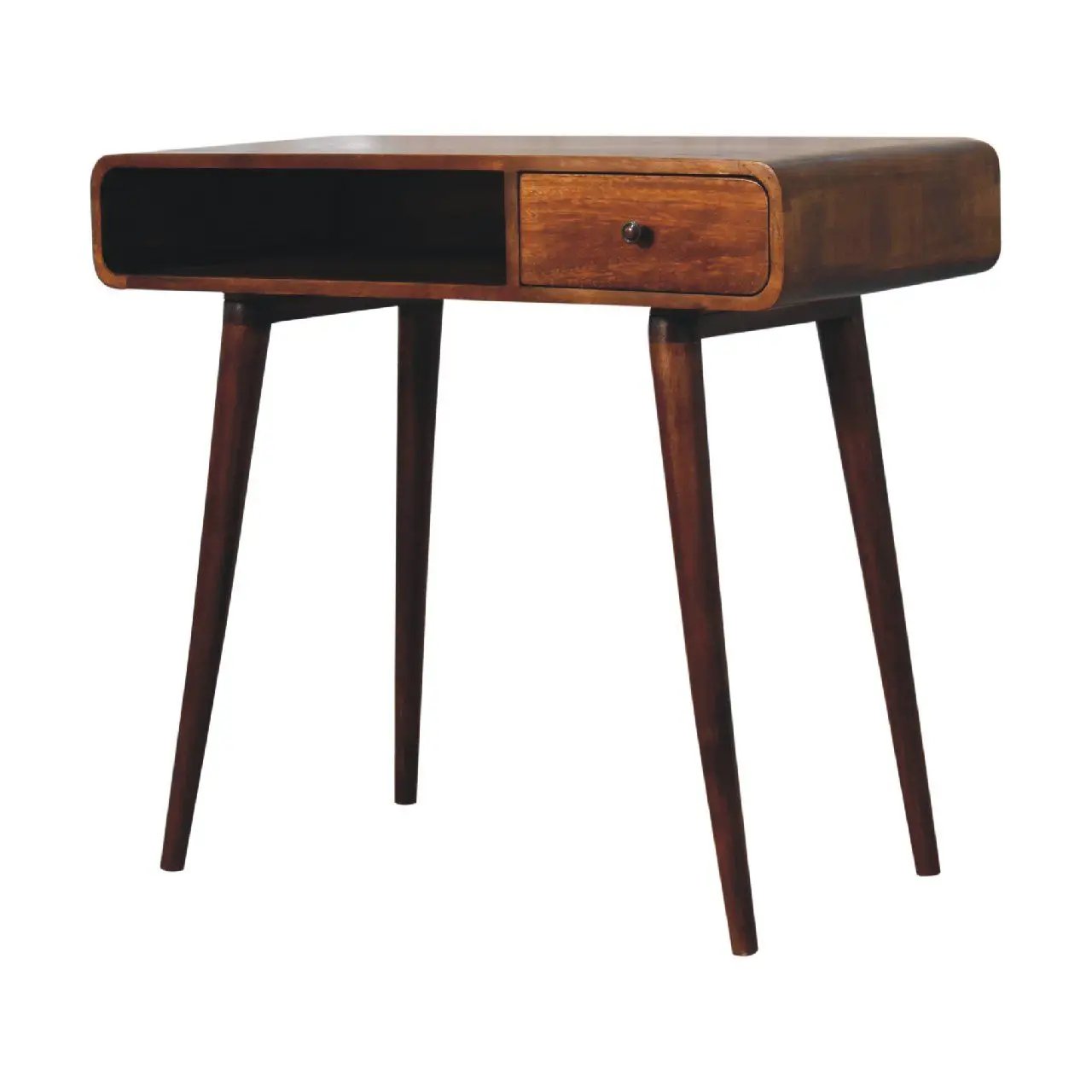 Curved Writing Desk by Unique Piece Furniture