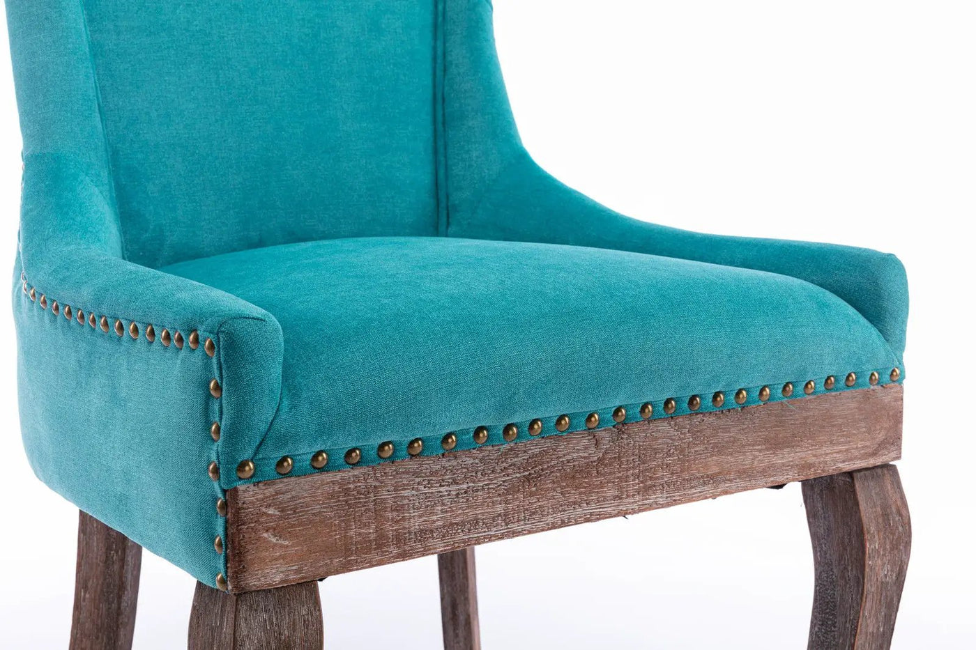 Ultra - Side Dining Chair, Nail Head (Set of 2) by HouseOfZazla