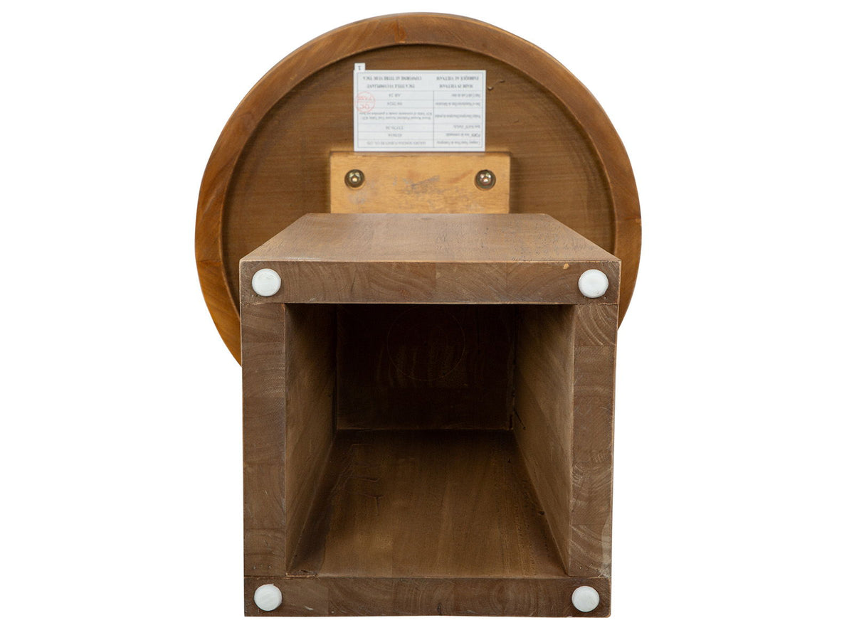 Lindon - Round Pedestal Accent End Table, photo 9 of 14