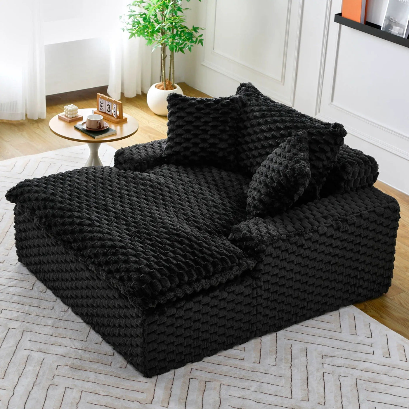 Harbor - Luxury Sofa Turtle Fleece Fabric by HouseOfZazla