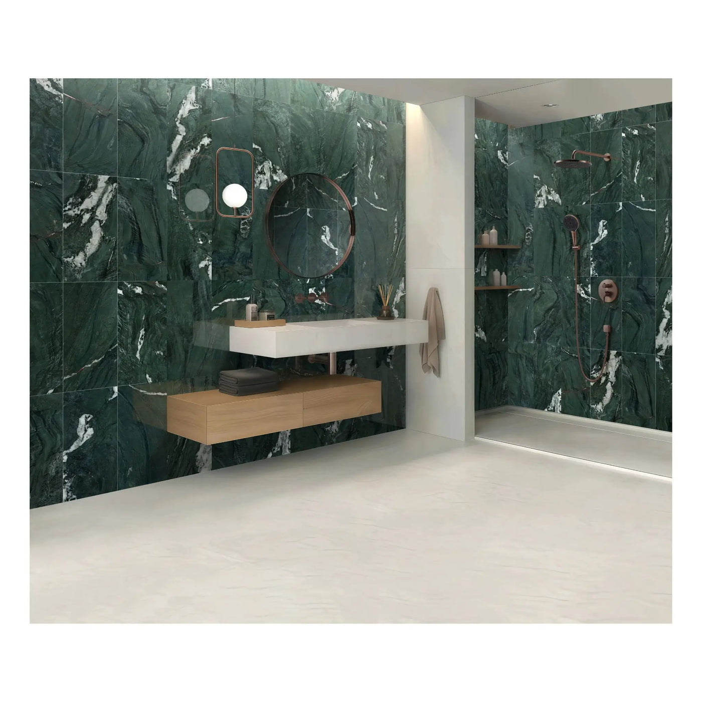 Natural Marble Polished Tile For Wall And Floor (Set of 4) by HouseOfZazla