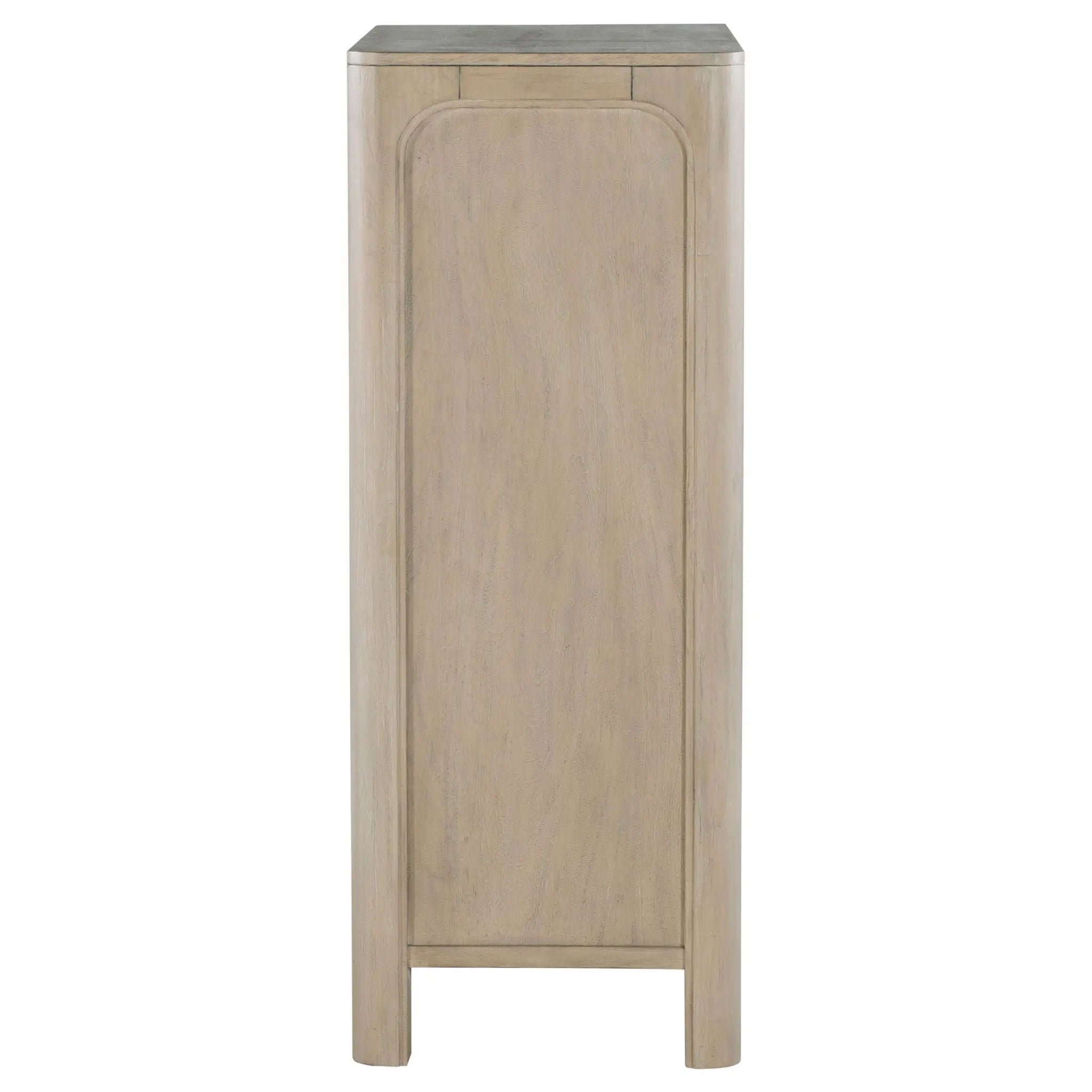 Solano 5-drawer Bedroom Chest of Drawers Weathered Mango by Unique Piece Furniture