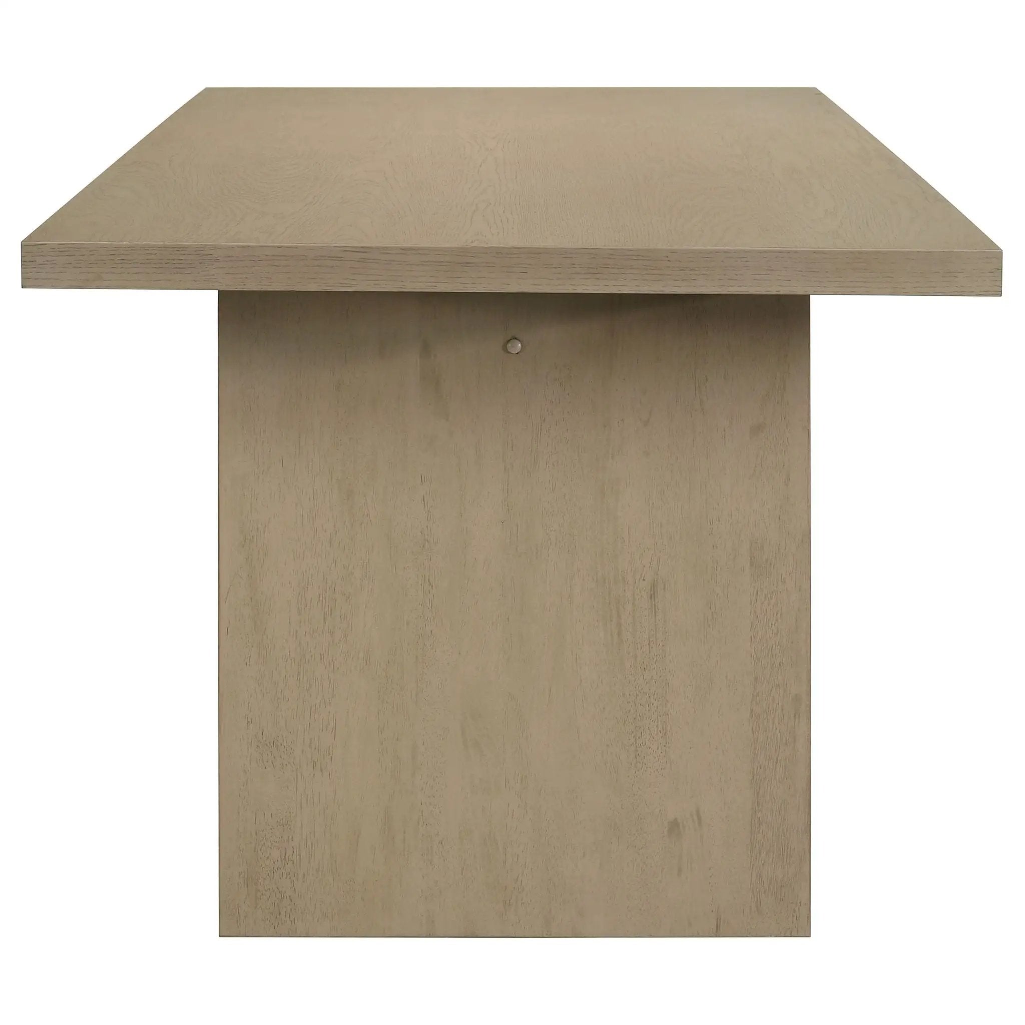 Decker 7-piece 82-inch Rectangular Dining Set Cream and Natural Oak by Unique Piece Furniture