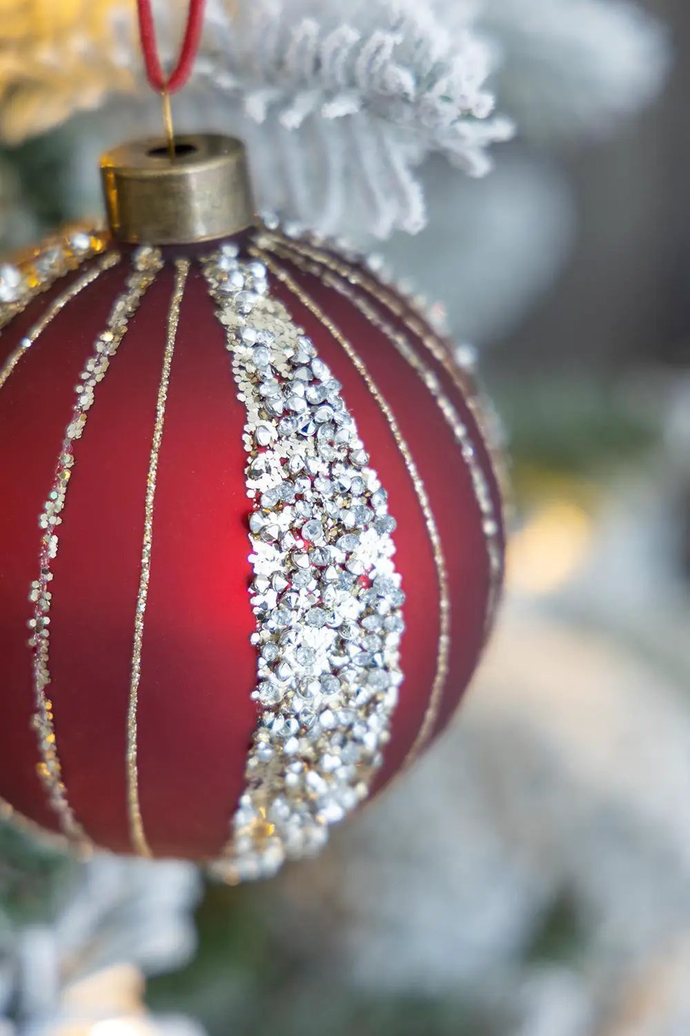 Christmas Ball Ornaments Tree Ornaments For Holiday Party Decorations by HouseOfZazla