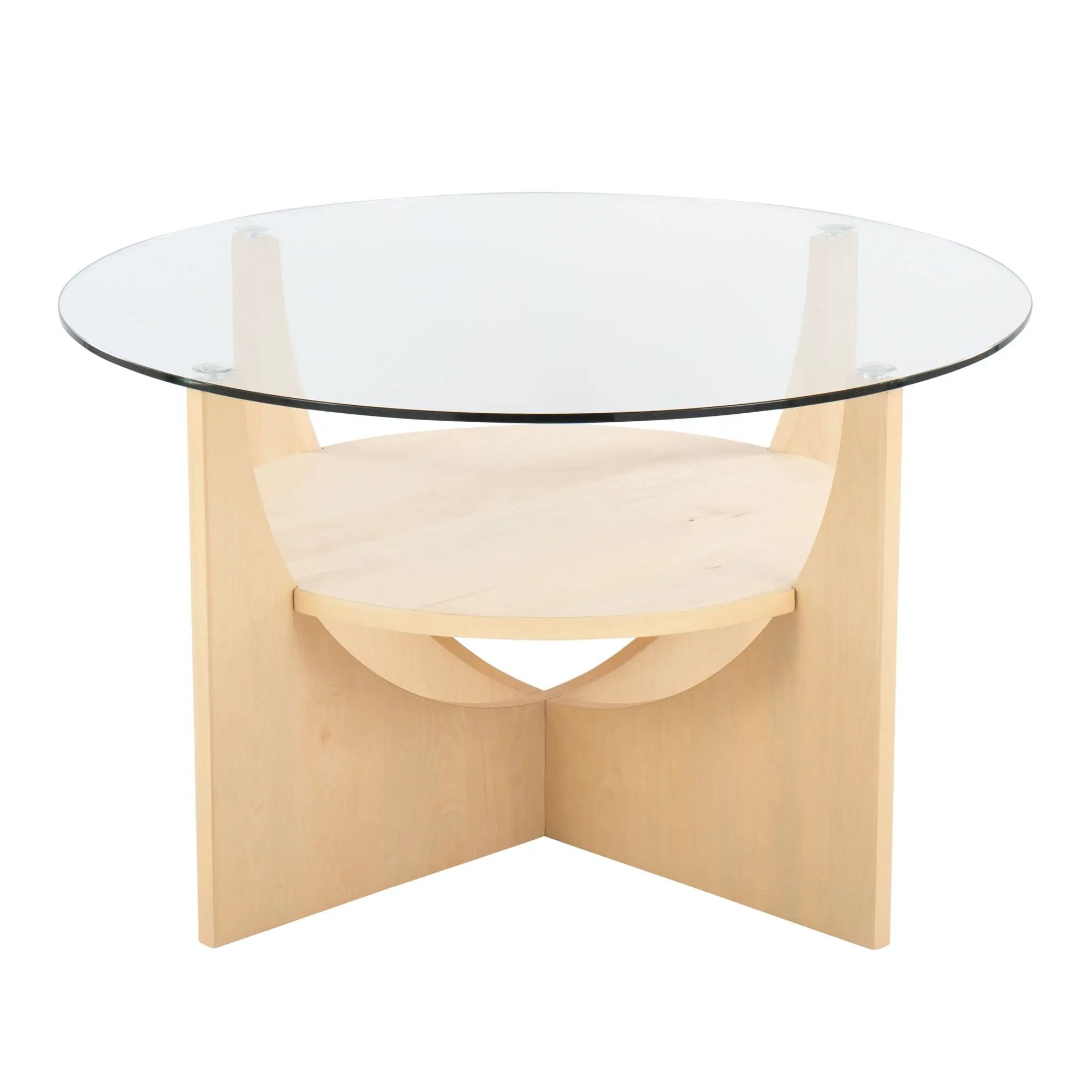 U - Shaped Contemporary Coffee Table by HouseOfZazla