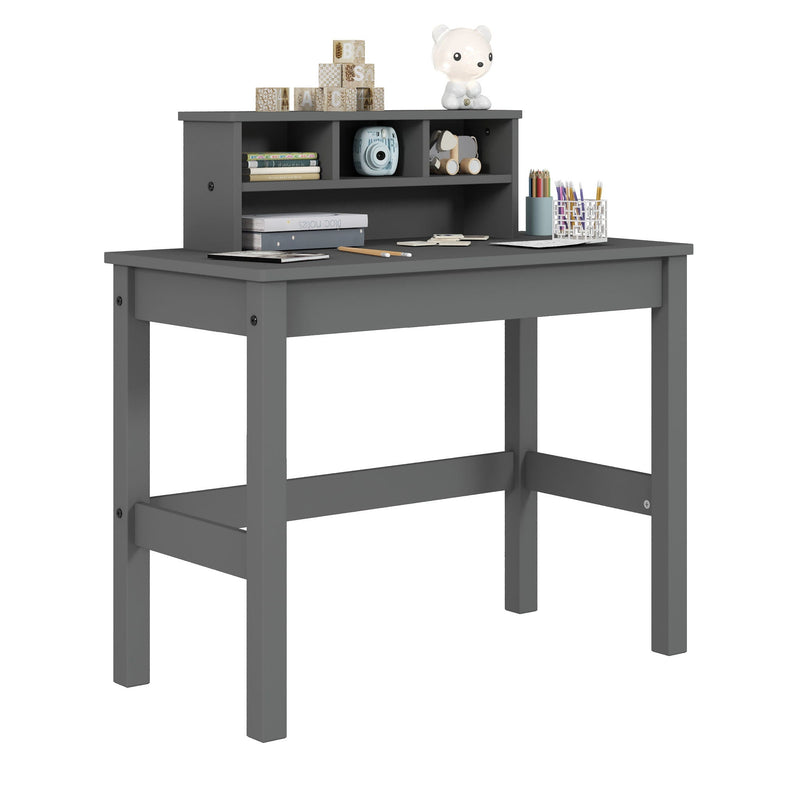 Logan - Writing Desk - Gray by HouseOfZazla