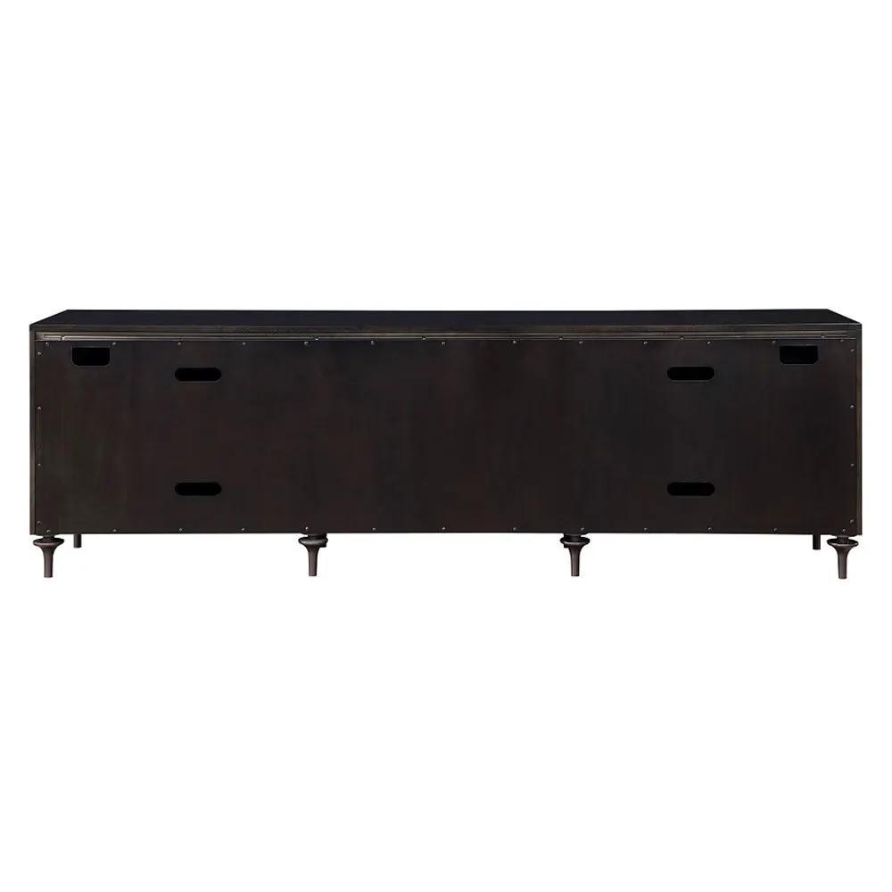 Diya - Console Cabinet - Forged Bronze & Espresso by Unique Piece Furniture