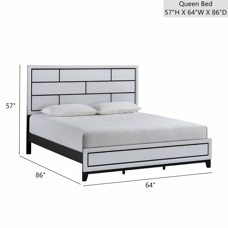 Glasgow - Bed Frame With Durable Construction by HouseOfZazla