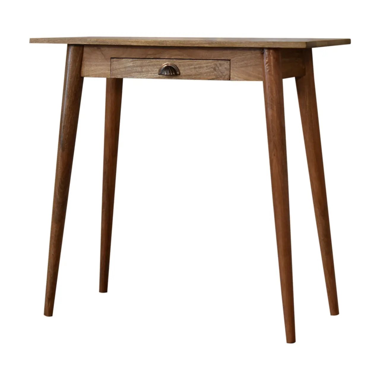 Solid Wood Mini Nordic Style Writing Desk by HouseOfZazla
