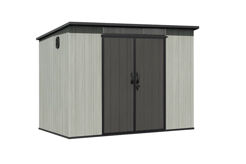 6x11FT Outdoor Resin Storage Shed by HouseOfZazla