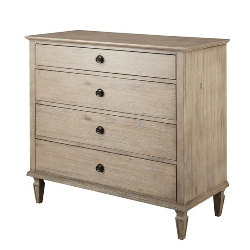French Inspired Small Dresser - Wire Brushed Light Natural by HouseOfZazla