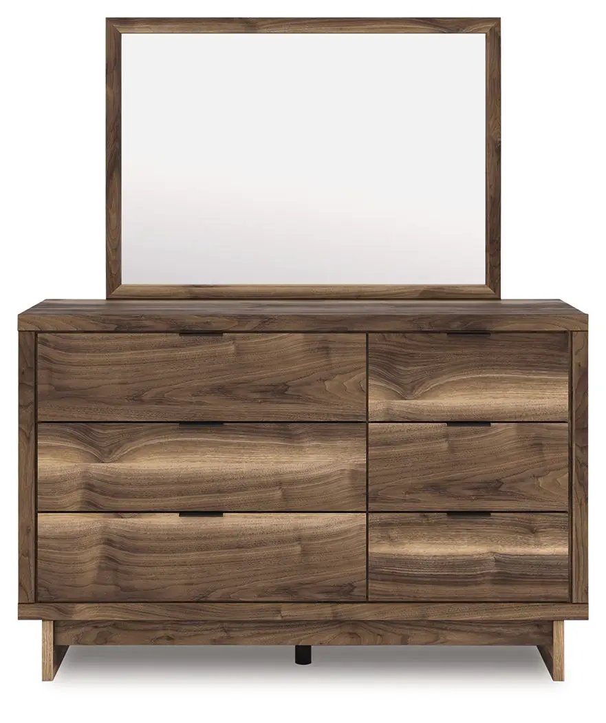 Chirason - Dresser And Mirror - Brown by Unique Piece Furniture