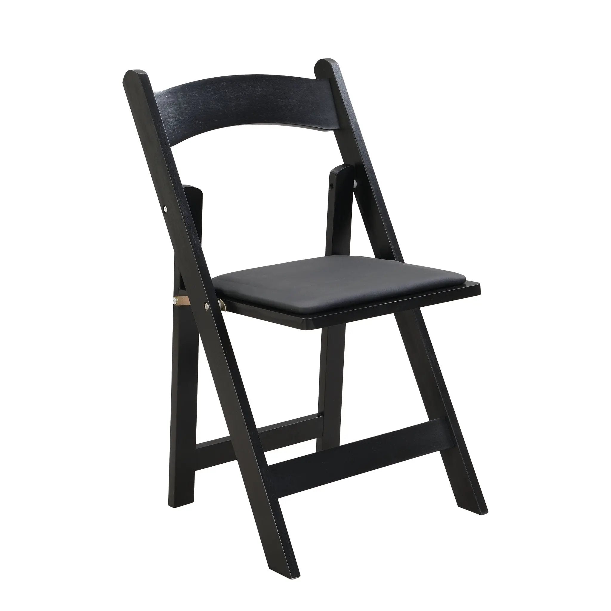 Solid Wood Upholstered Folding Chair Set, Dining Room (Set of 4) by HouseOfZazla