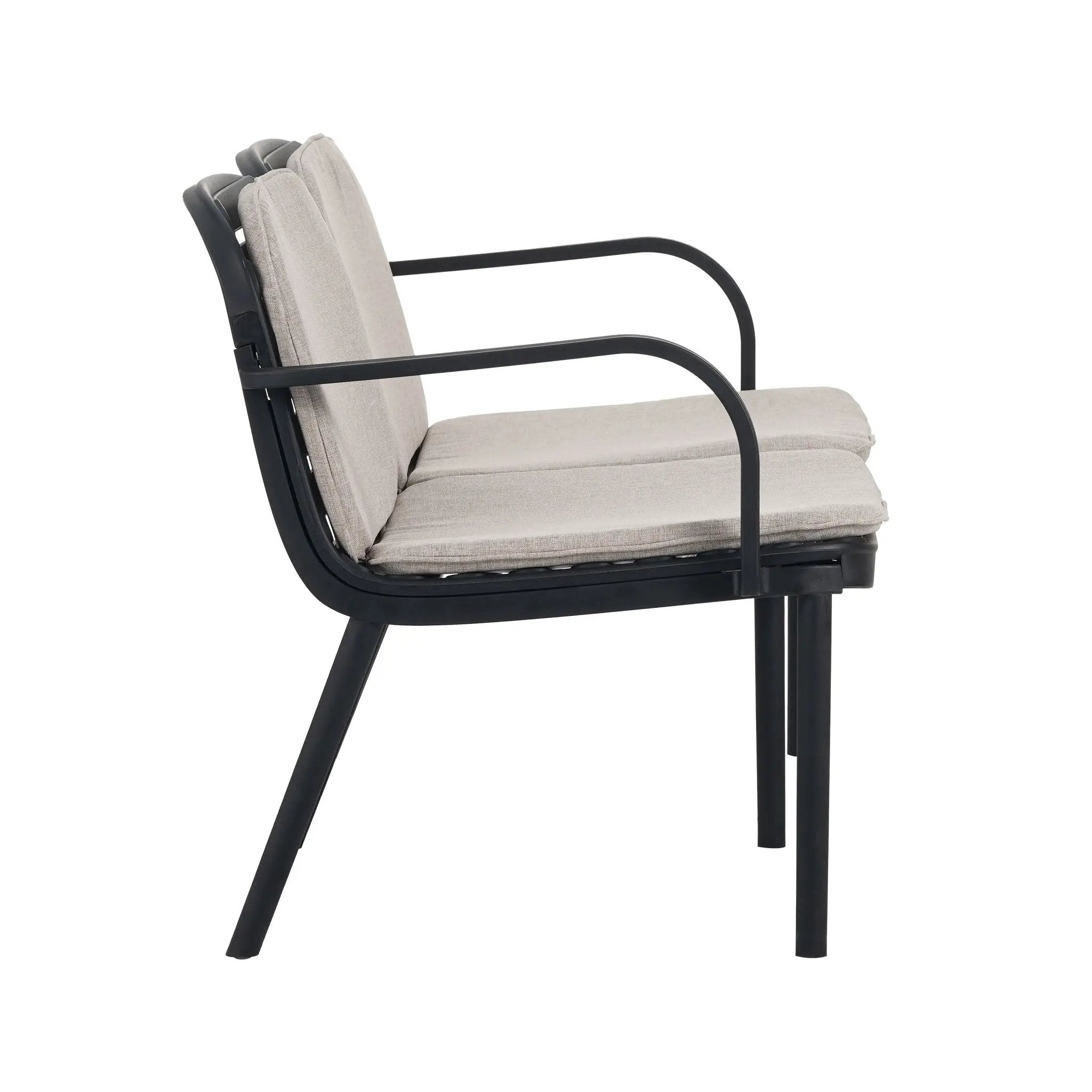 Luna Outdoor Patio 3 Pieces Chat Set by HouseOfZazla