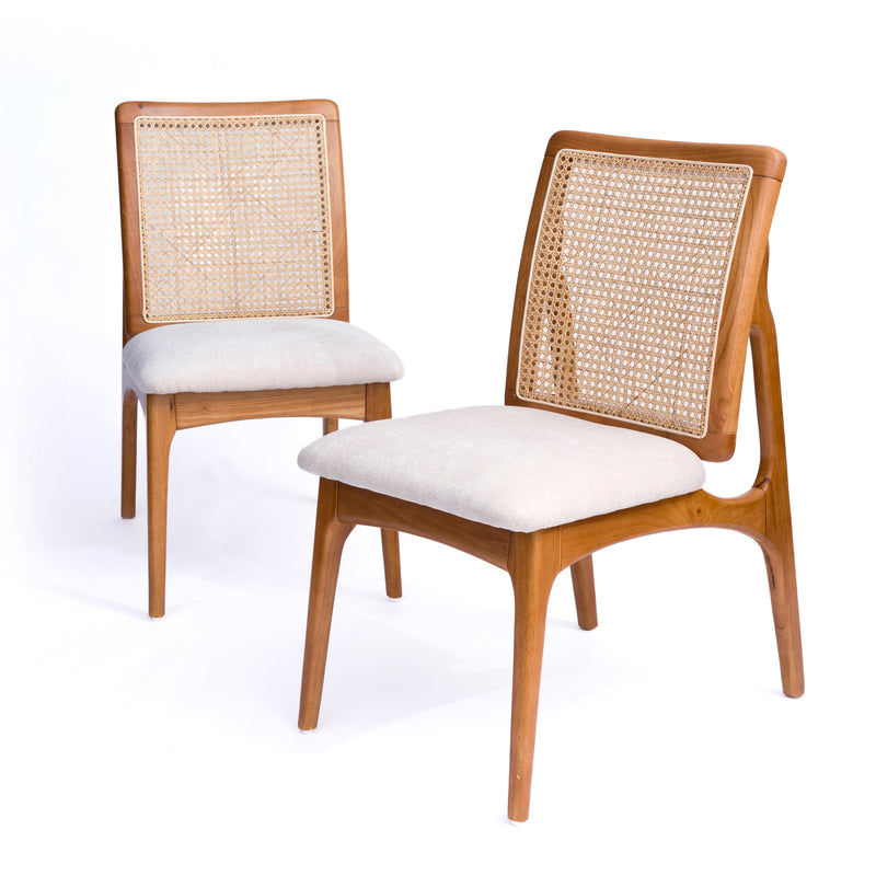 5-Piece Round Extendable Solid Wood Dining Table Set, photo 9 of 10