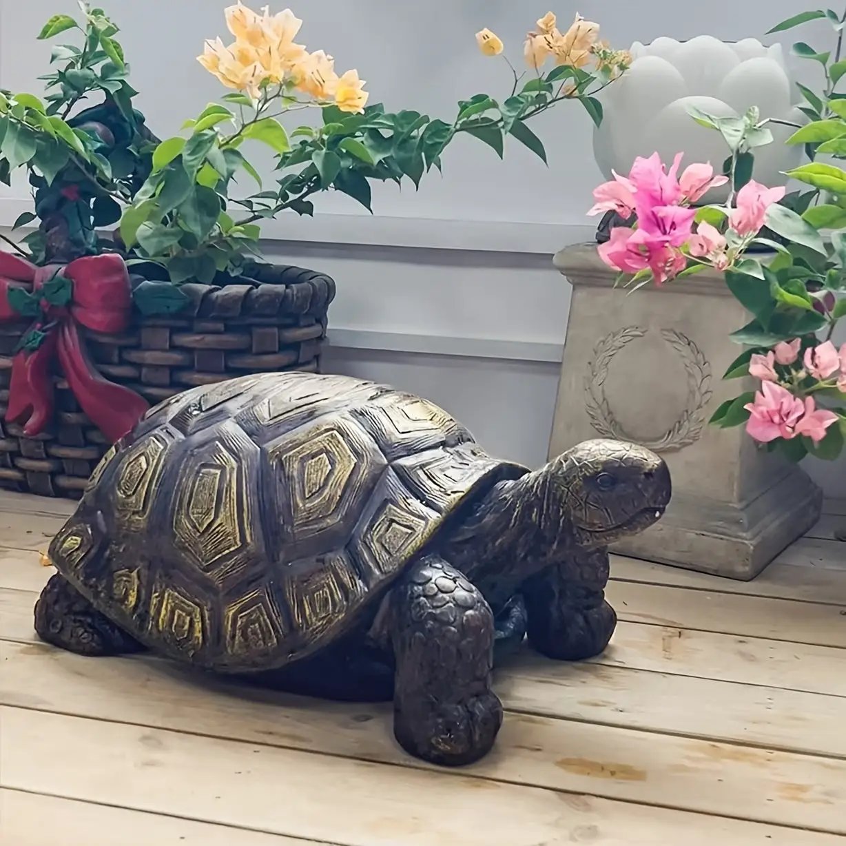 21.3" Large 3D Turtle Statue by HouseOfZazla