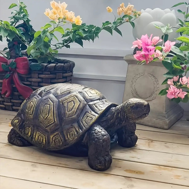 21.3" Large 3D Turtle Statue by HouseOfZazla