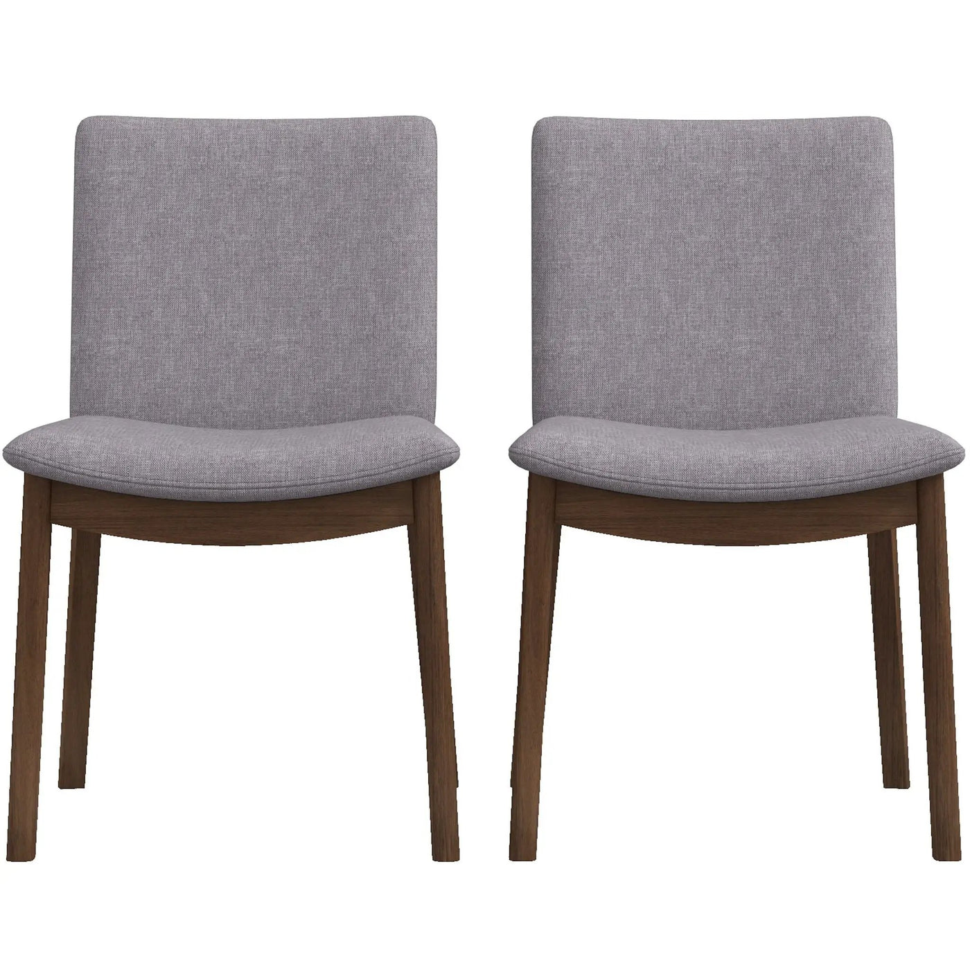Laura - Mid-Century Modern Solid Wood Dining Chair (Set of 2) by HouseOfZazla