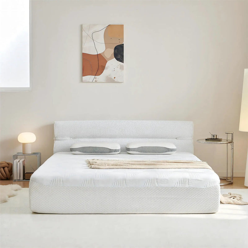 Mattress & Bed Frame With Cool, Pressure Relief, Motion Isolation by Unique Piece Furniture