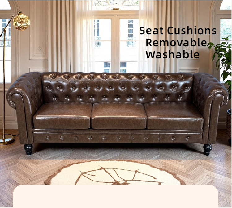 Elegant Tufted Sofa by HouseOfZazla