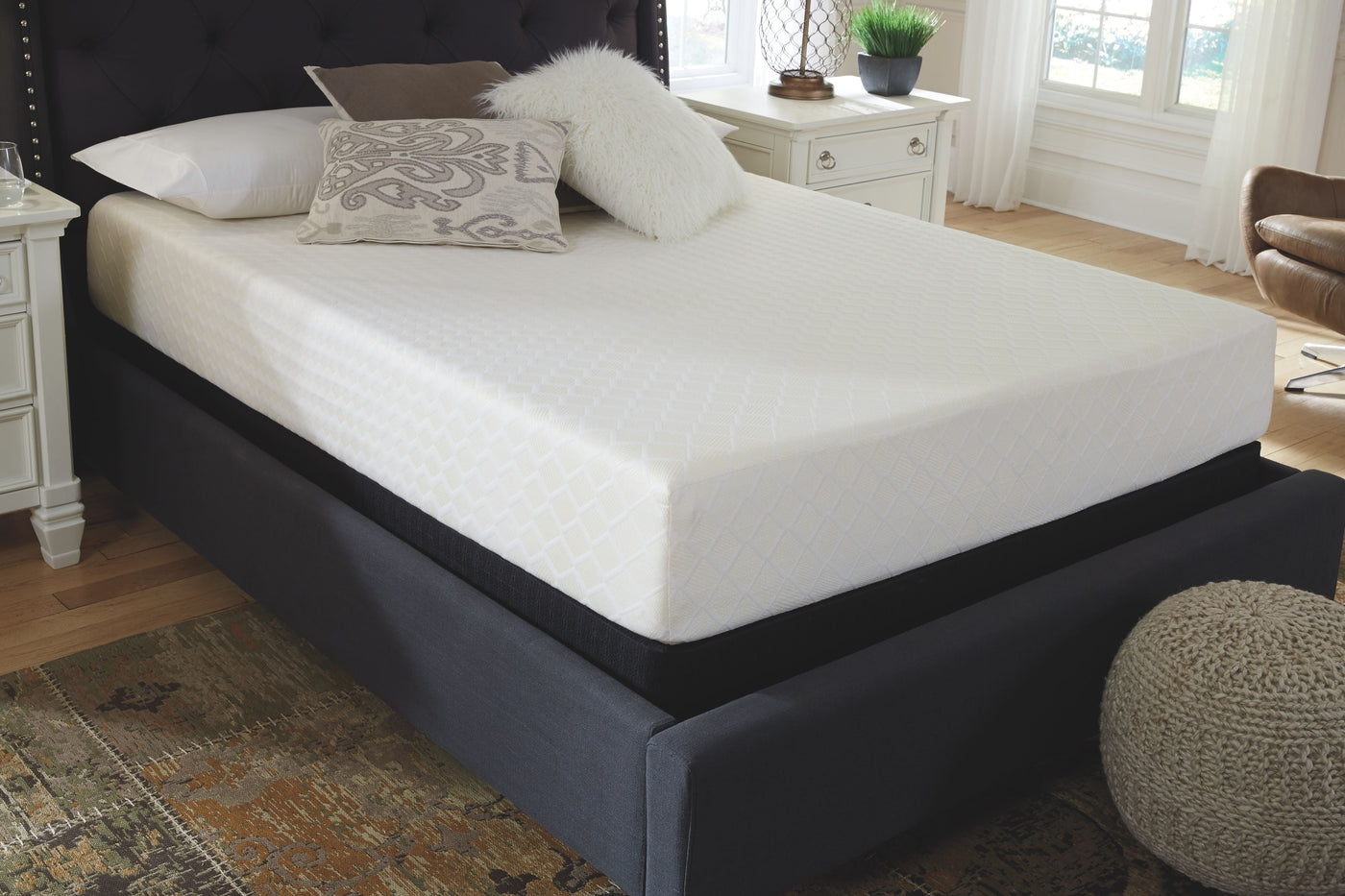 10 Inch Chime Memory Foam - Firm Memory Foam Mattress by Unique Piece Furniture