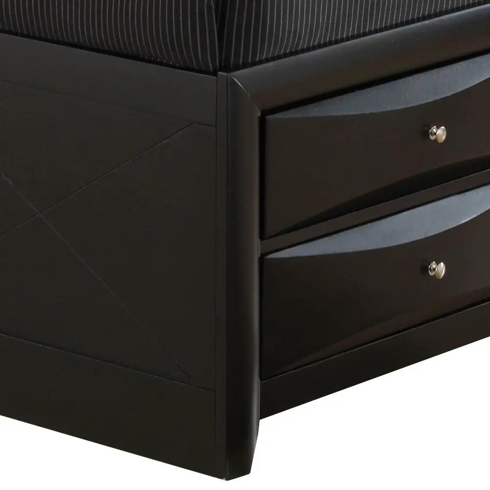 Modern Design Storage Bed With Bookcase Headboard by HouseOfZazla