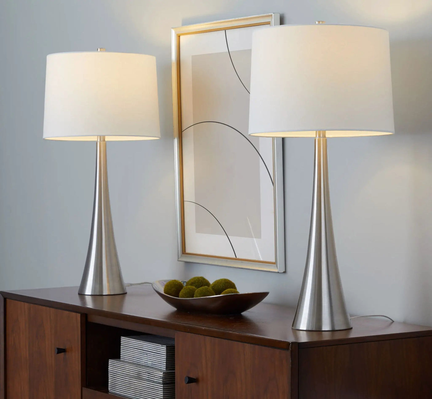 Diana - Contemporary Table Lamp (Set of 2) by HouseOfZazla