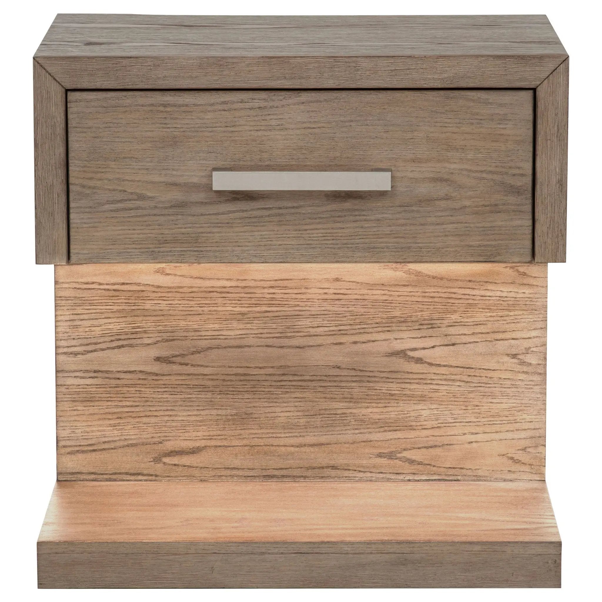 Kenora 1-drawer Nightstand Bedside Table Barley Brown by Unique Piece Furniture