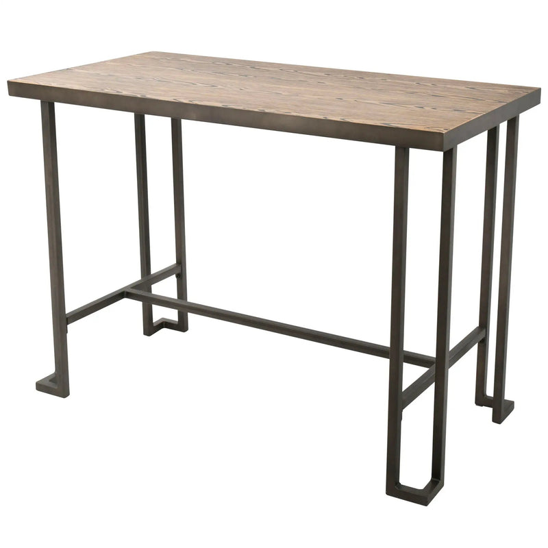 Roman - Industrial Counter Table by Unique Piece Furniture