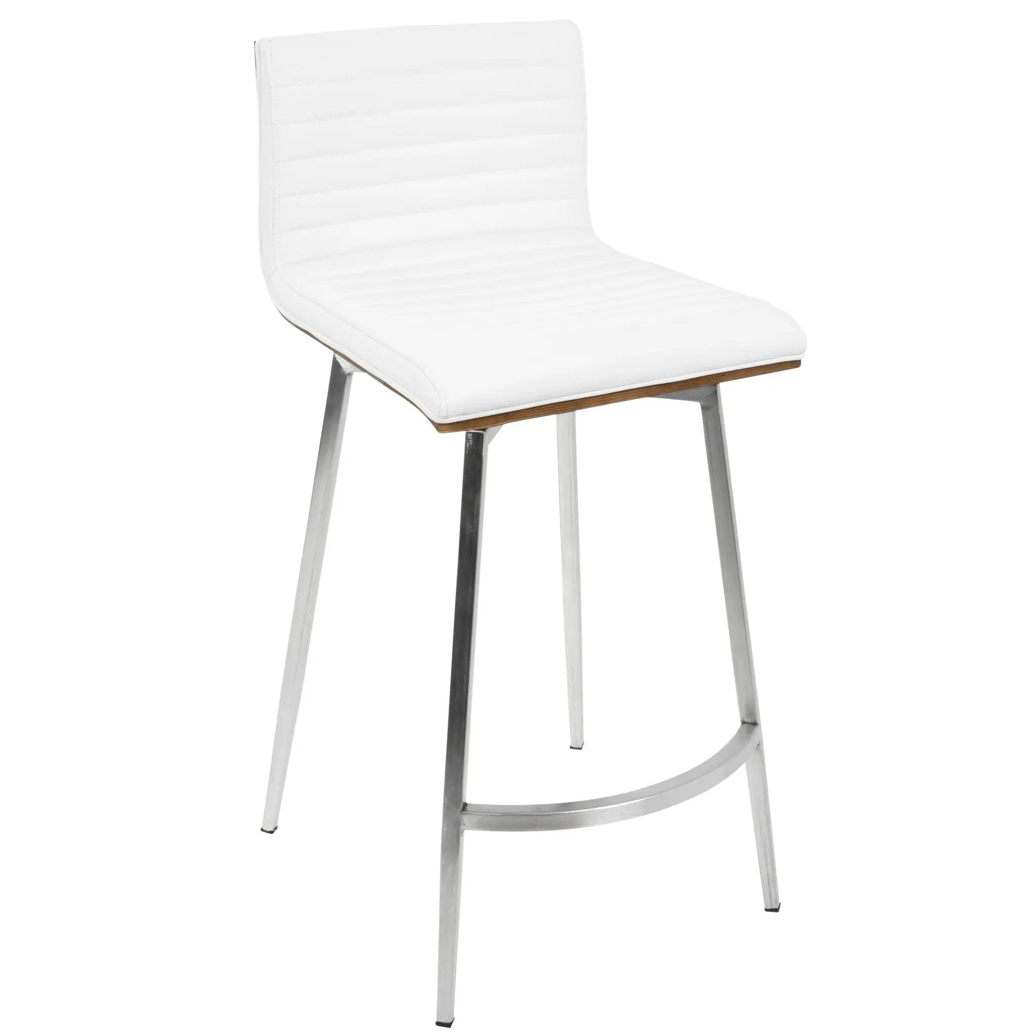 Mason - 3 Piece Swivel Mid Century Modern Counter Height Dining Set With Adjustable Table by HouseOfZazla