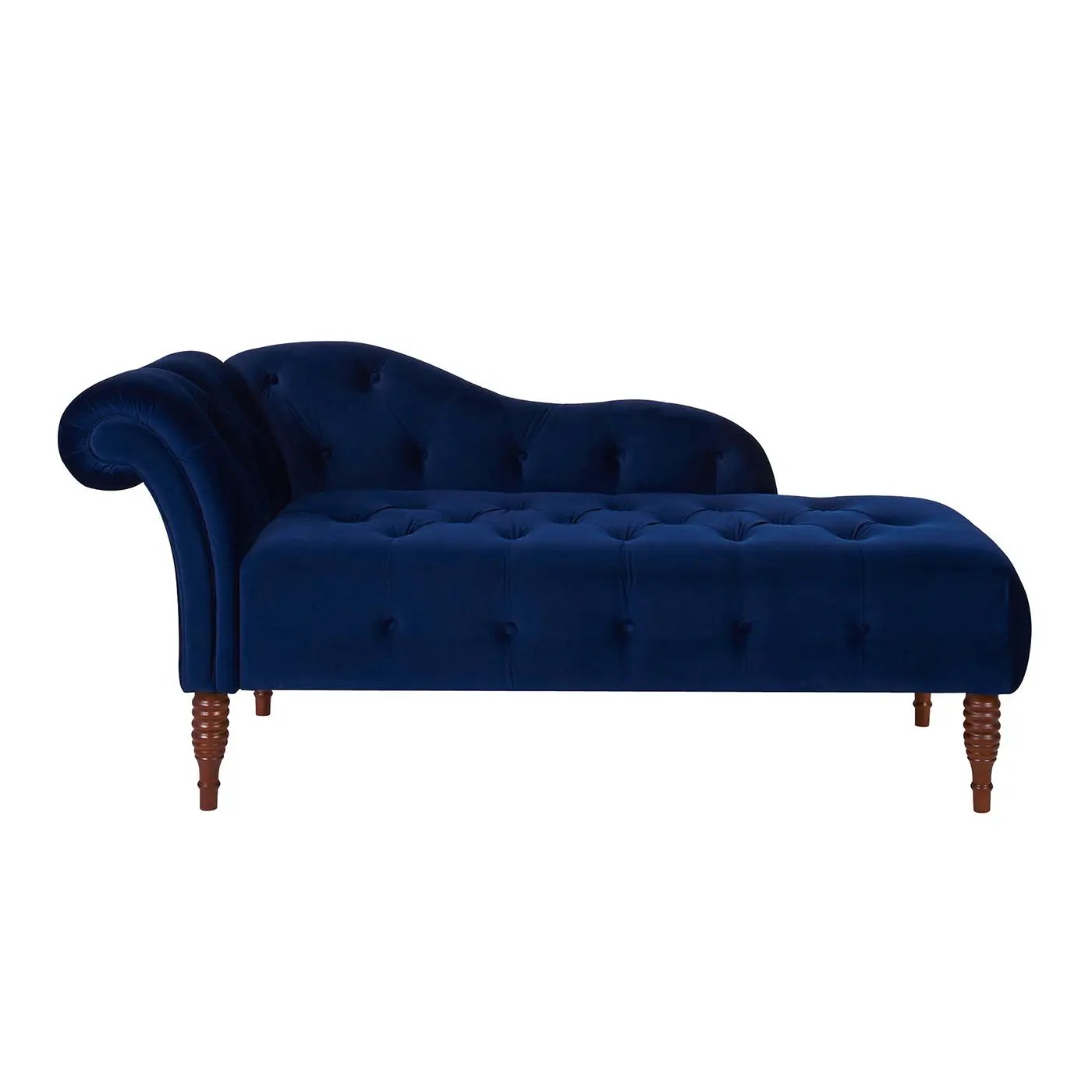 Samuel - Tufted Roll Arm Chaise Lounge by HouseOfZazla