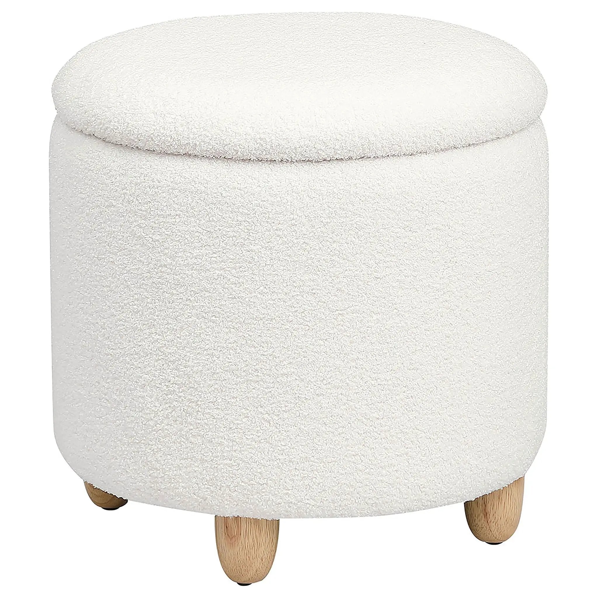 Corvair - Round Storage Ottoman by HouseOfZazla