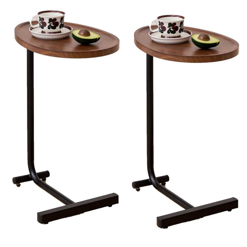 C-Shaped Side Table for Sofa and Bedroom by HouseOfZazla