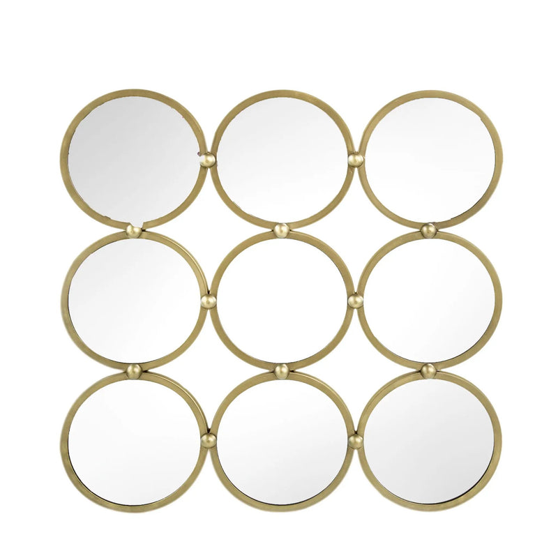 Contemporary Decorative Mirror With Mininalist Style For Bedroom, Liveroom & Entryway - Champagne by HouseOfZazla
