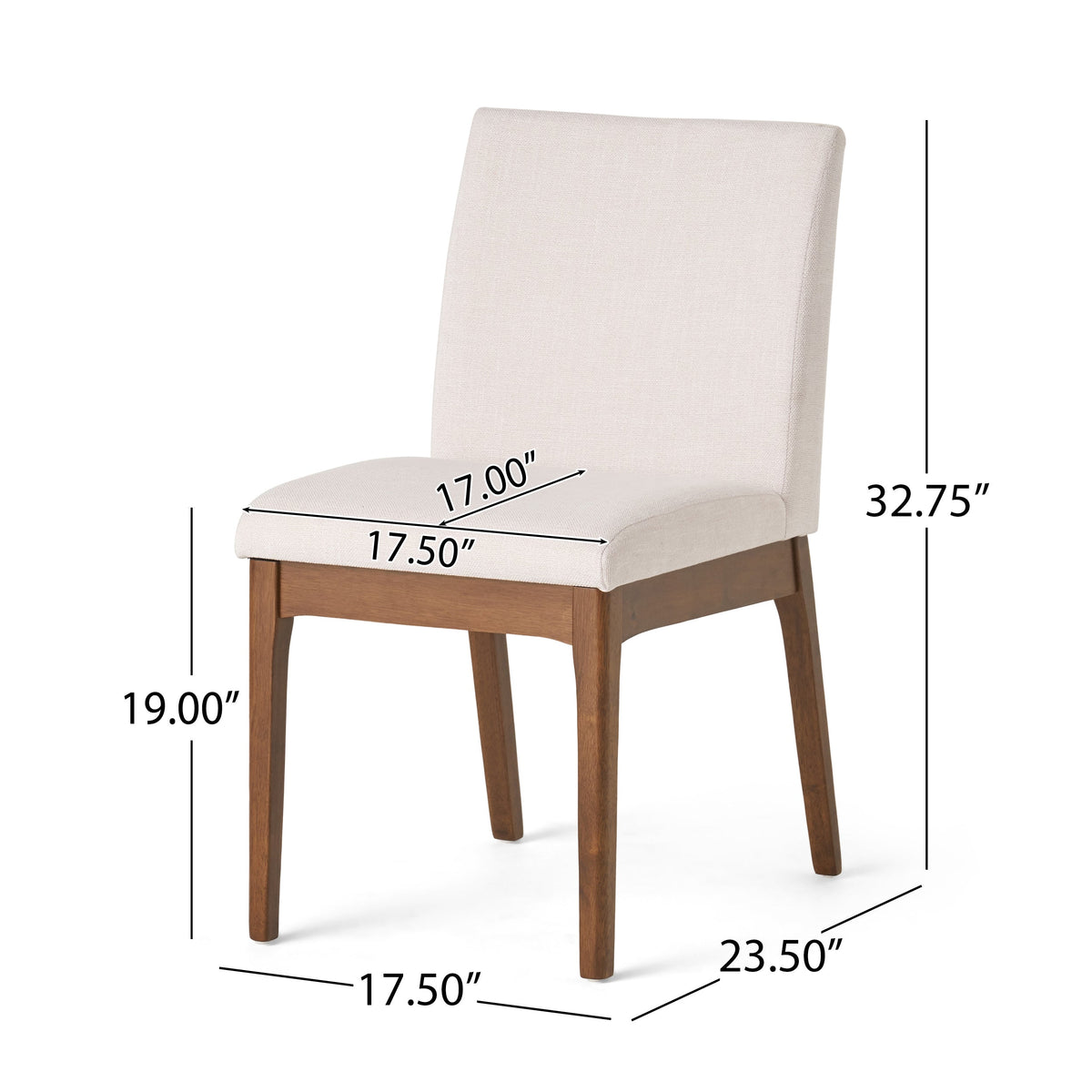 Set of 2 Contemporary Dining Chairs, photo 4 of 10