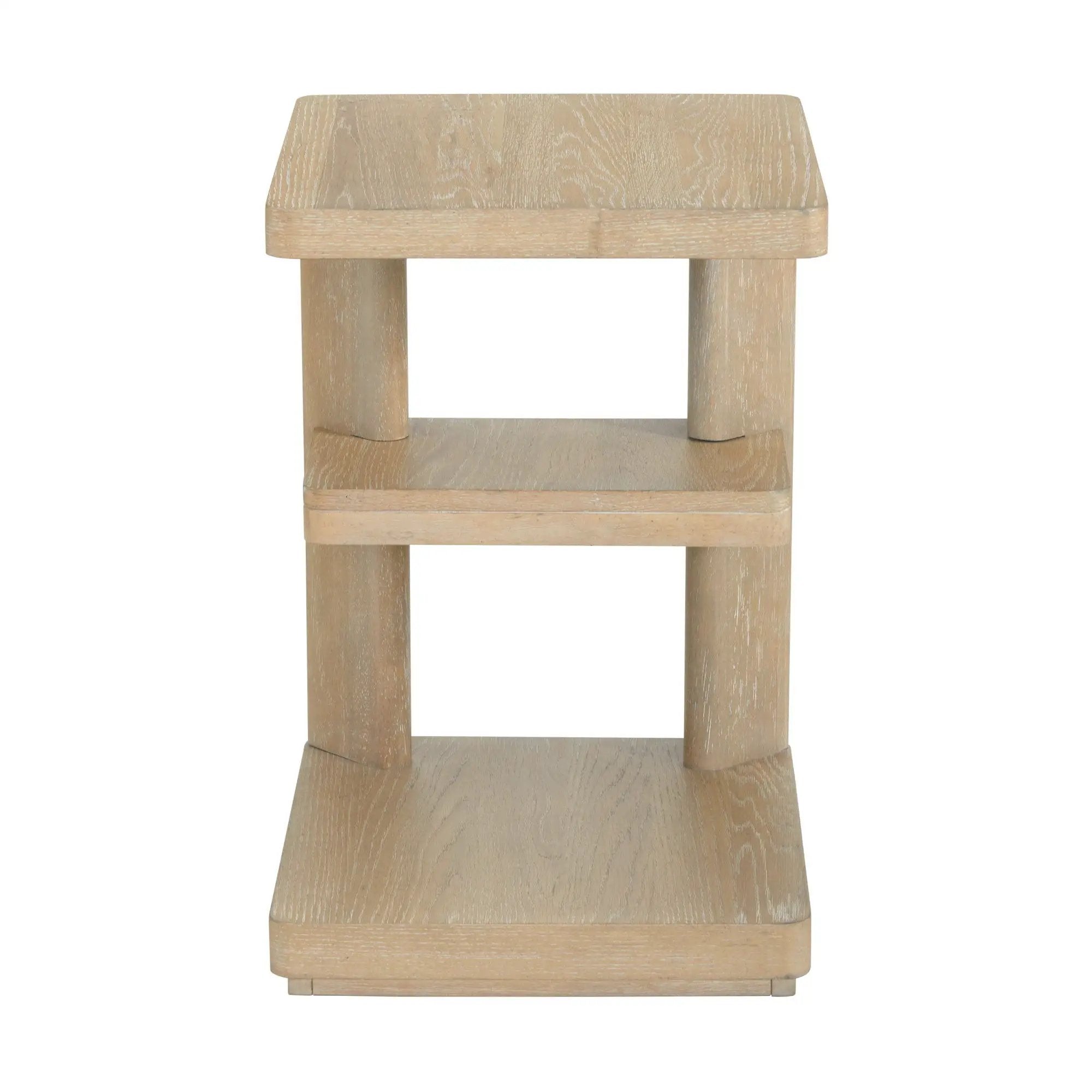 Chairside Table - Tan