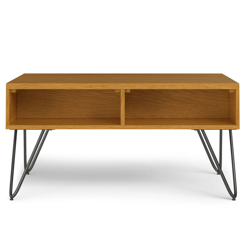 Hunter - Lift Top Coffee With Hidden Storage - Oak by HouseOfZazla
