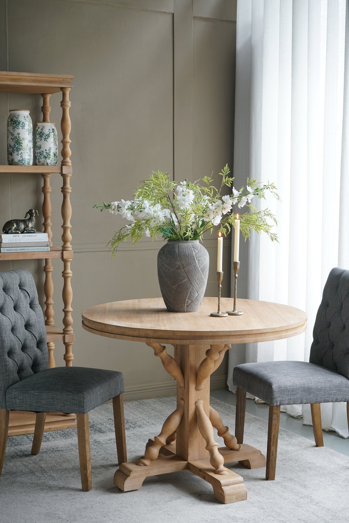 42x32 Round Dining Table, photo 6 of 9