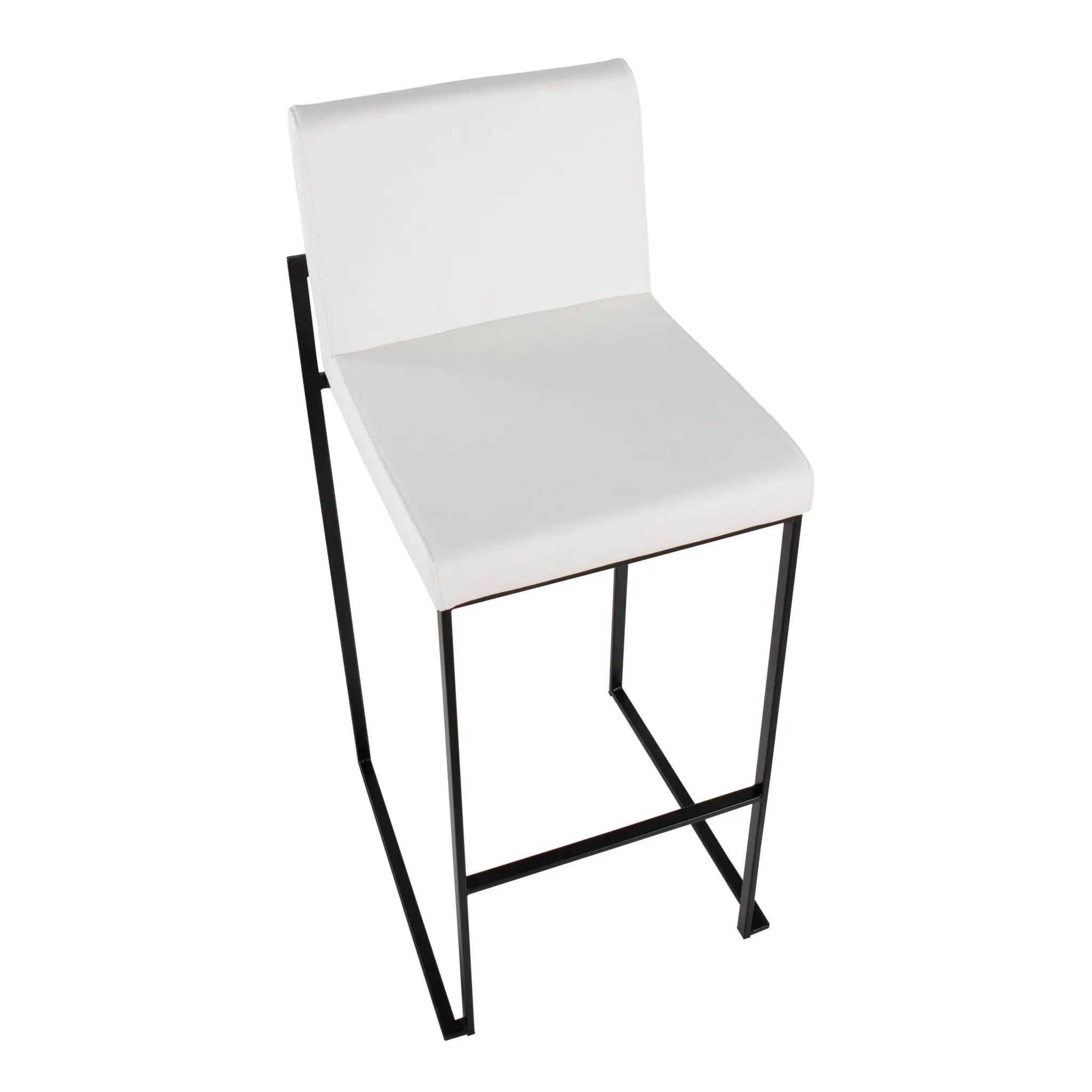 Fuji - Contemporary High Back Barstool Elegant Design by HouseOfZazla