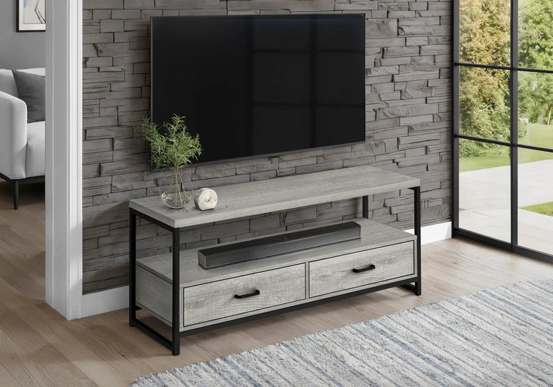 TV Stand, Console, Media Entertainment Center, Storage Drawers, Living Room, Bedroom, Contemporary, Modern by Unique Piece Furniture