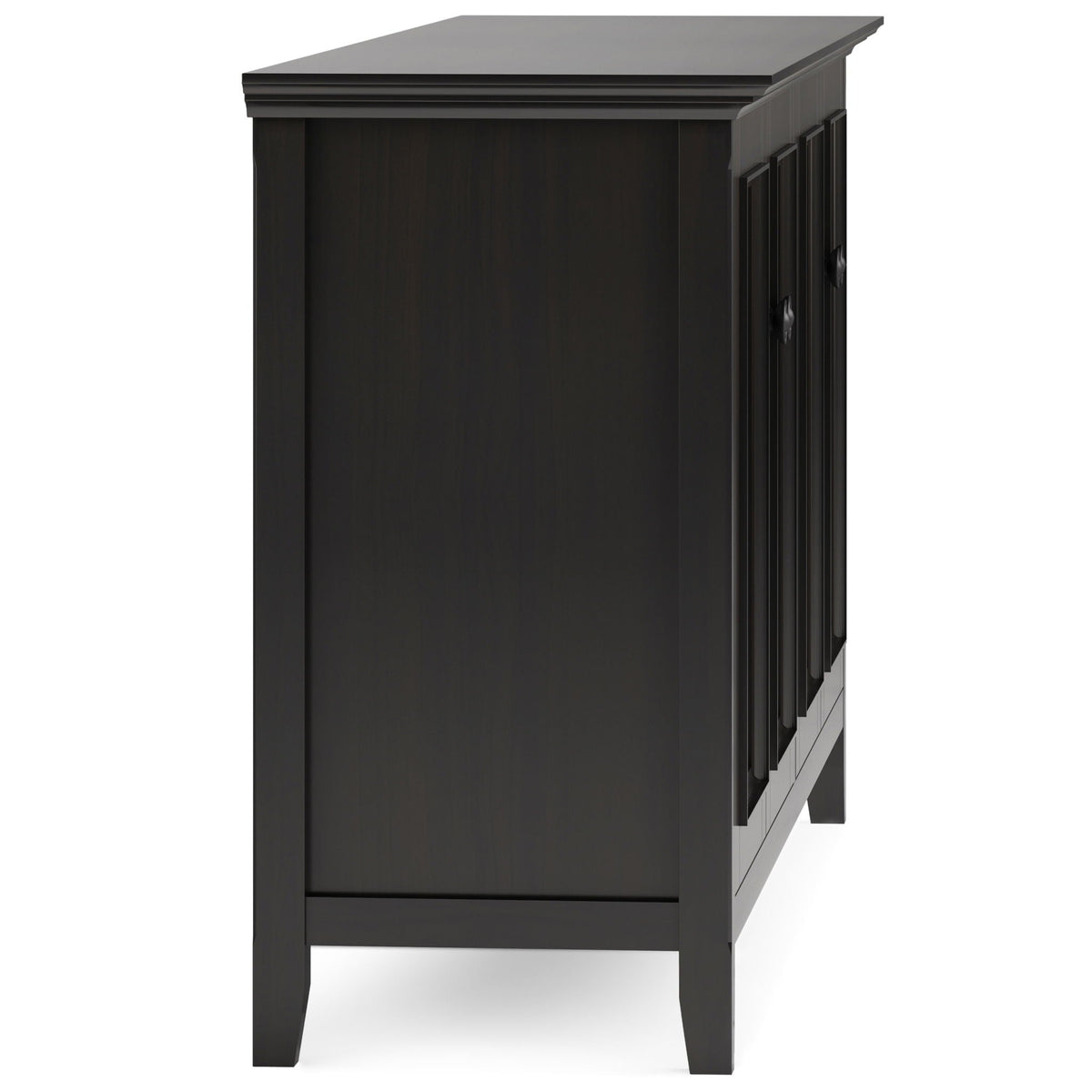 Amherst 4 Door Storage Cabinet with Adjustable Shelves - Dark Brown, Light Brown, Black, White, photo 25 of 40