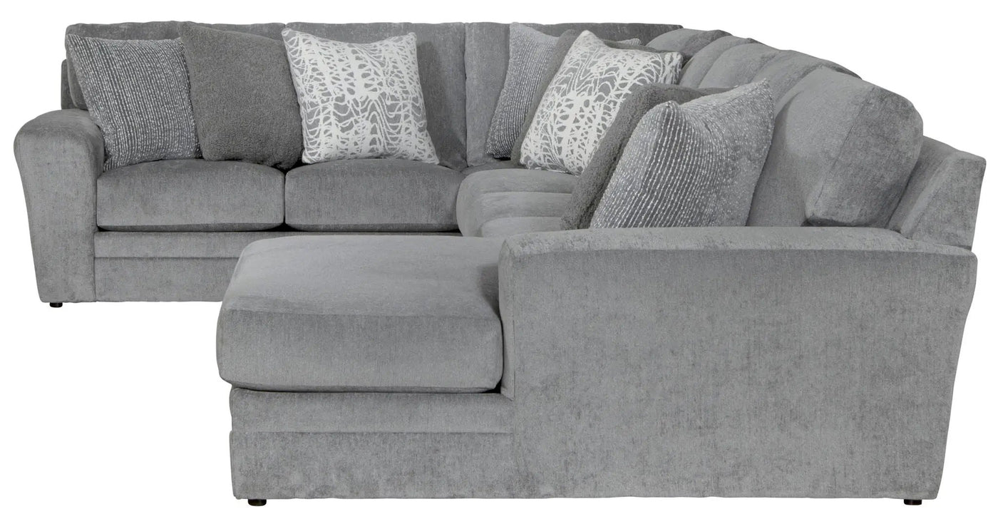 Glacier - Sectional With Included Accent Pillows by Unique Piece Furniture