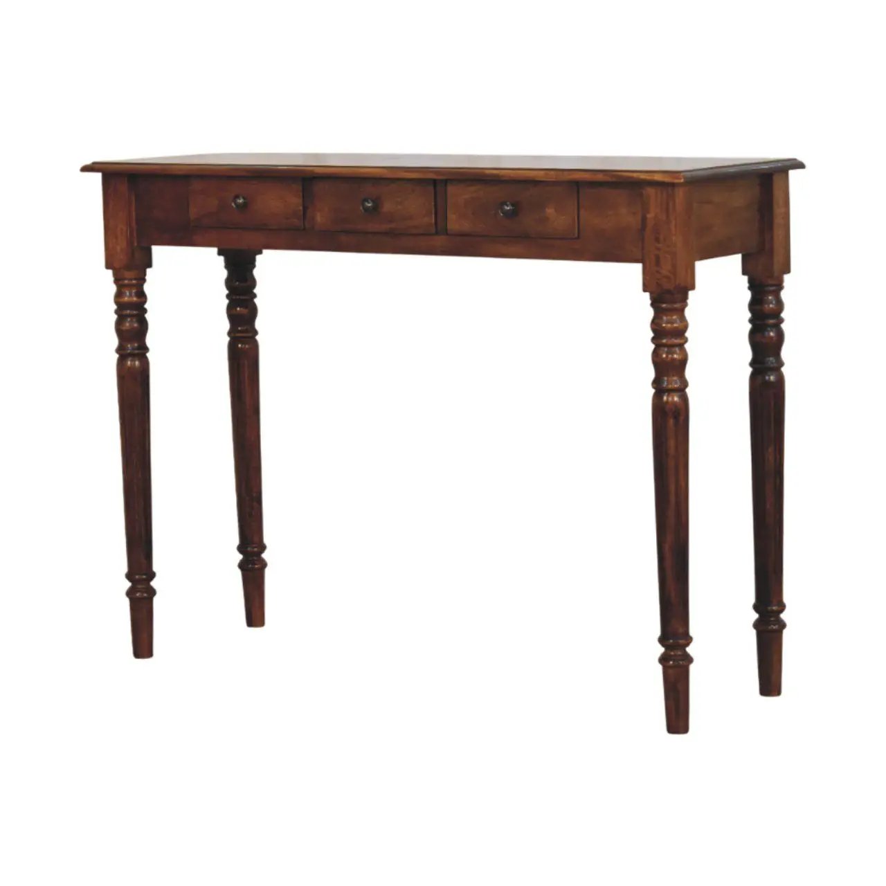 Turned Legs Drawer Console Table by Unique Piece Furniture